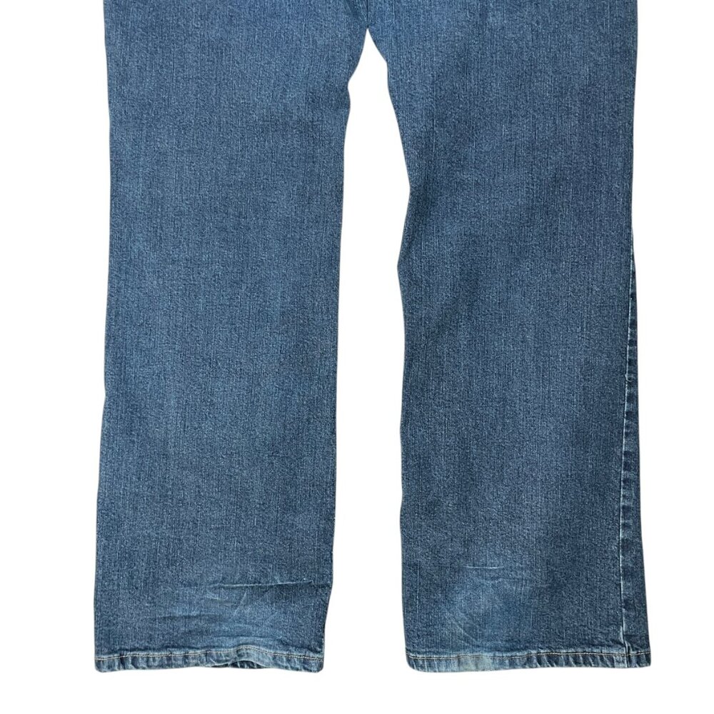 Levi's 550 Women's Dark Blue Relaxed Boot Cut Jeans 14L Measures: 33x34 - Picture 6 of 8
